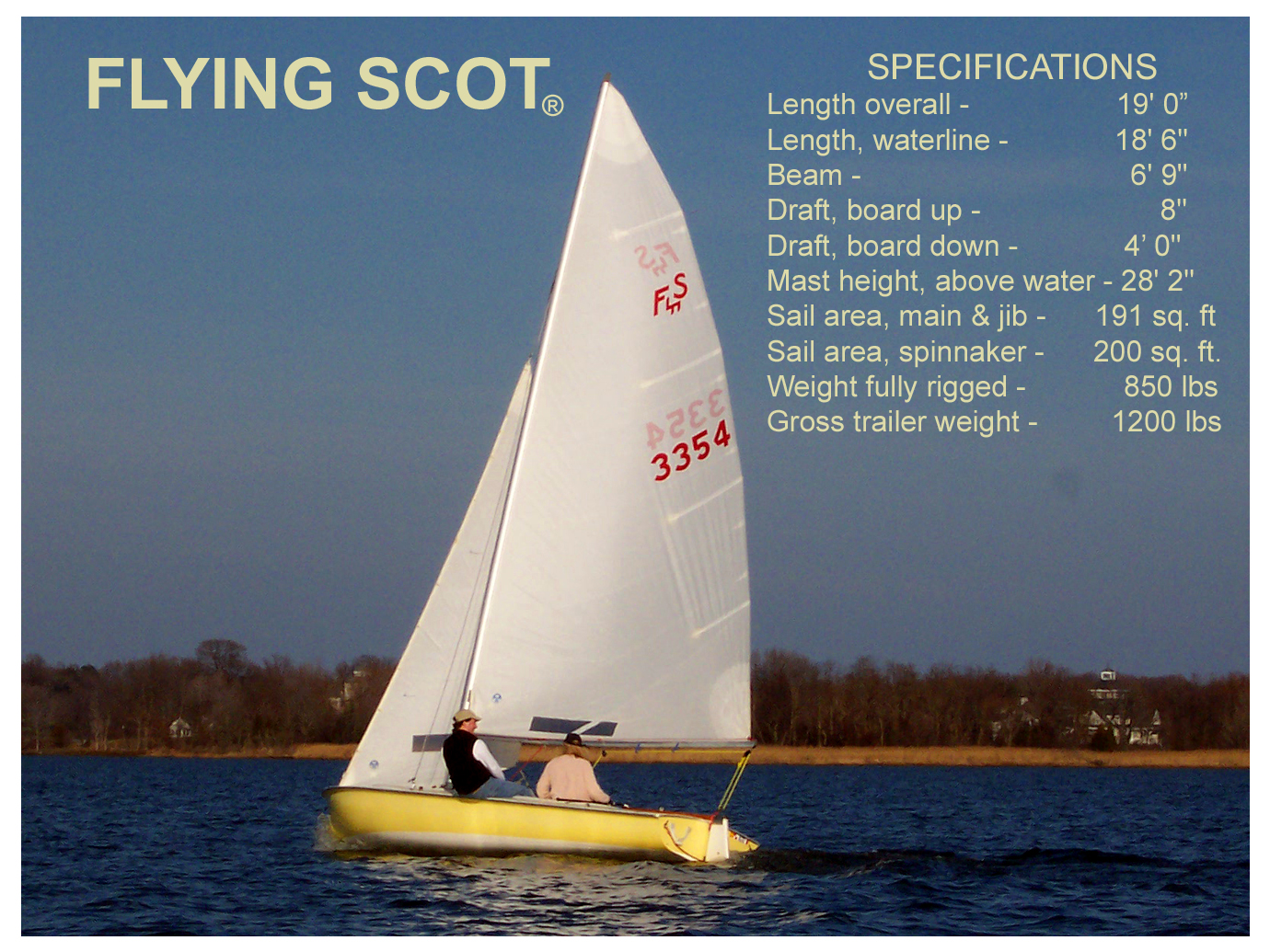 the flying scot sailboat
